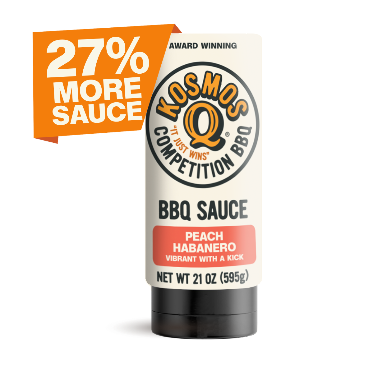 Kosmo's Q BBQ Sauce Peach Habanero BBQ Sauce