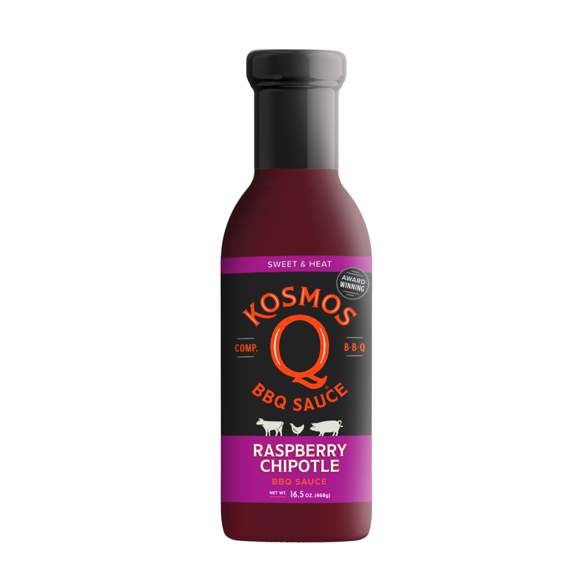 Kosmo's Q BBQ Sauce Raspberry Chipotle BBQ Sauce
