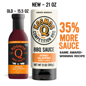 Kosmo's Q BBQ Sauce Honey Jalapeno BBQ Sauce