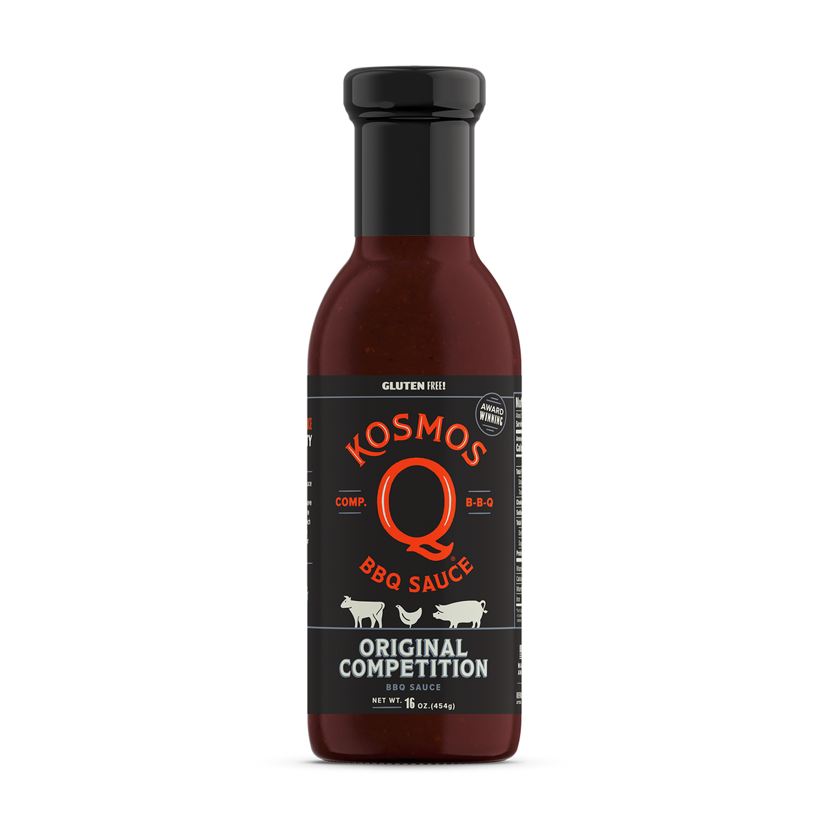 Kosmo&#39;s Q BBQ Sauce Single Bottle Kosmos Q Competition BBQ Sauce