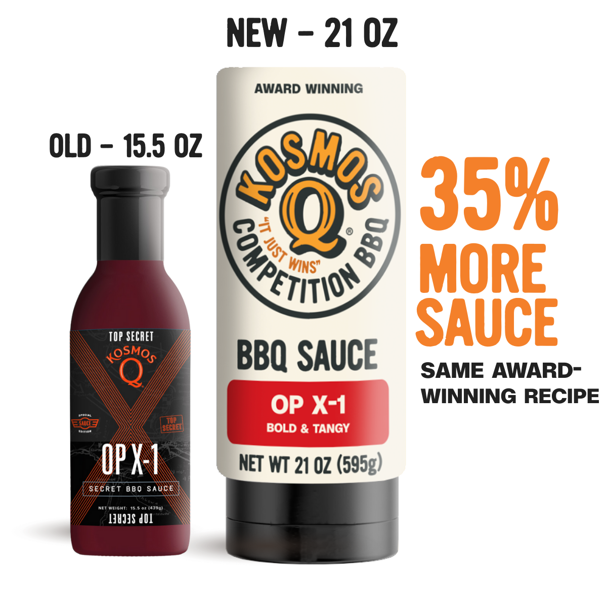 Kosmo's Q BBQ Sauce Single Bottle OP X-1 BBQ Sauce