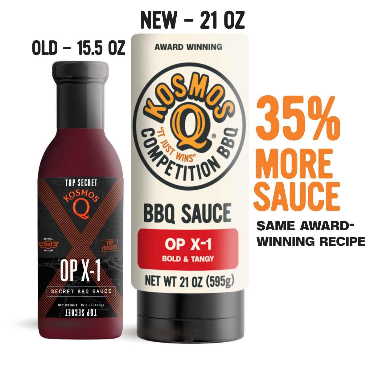 Kosmo's Q BBQ Sauce Single Bottle OP X-1 BBQ Sauce