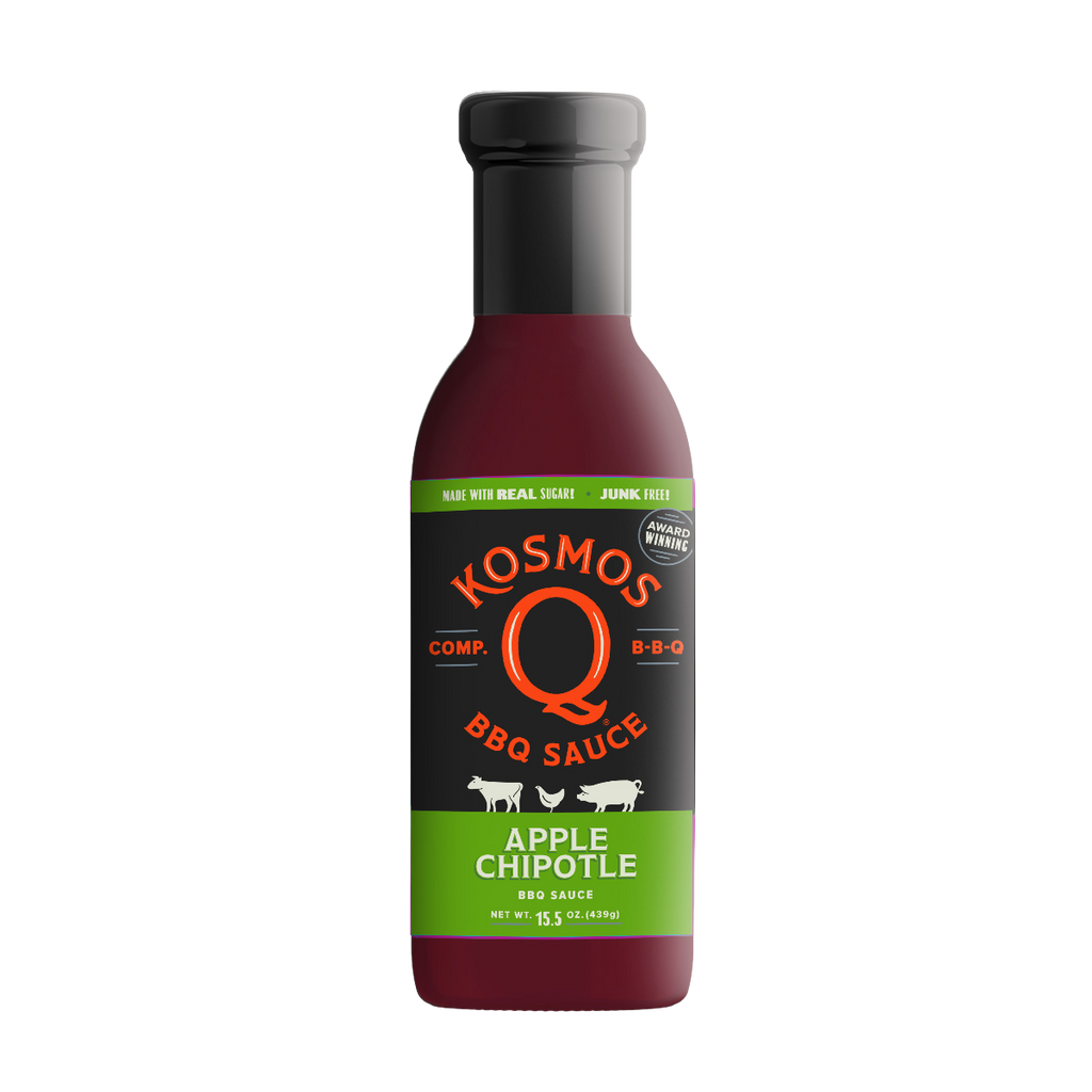 Kosmo's Q BBQ Sauce Single Bottle Sweet Apple Chipotle BBQ Sauce