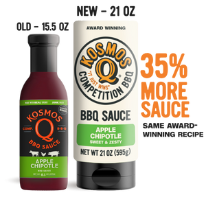 Kosmo's Q BBQ Sauce Sweet Apple Chipotle BBQ Sauce