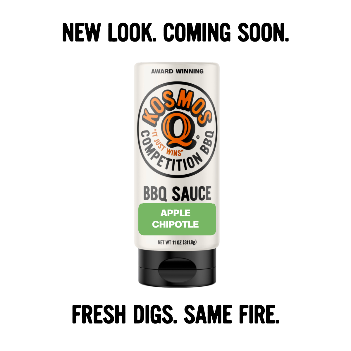 Kosmo&#39;s Q BBQ Sauce Sweet Apple Chipotle BBQ Sauce