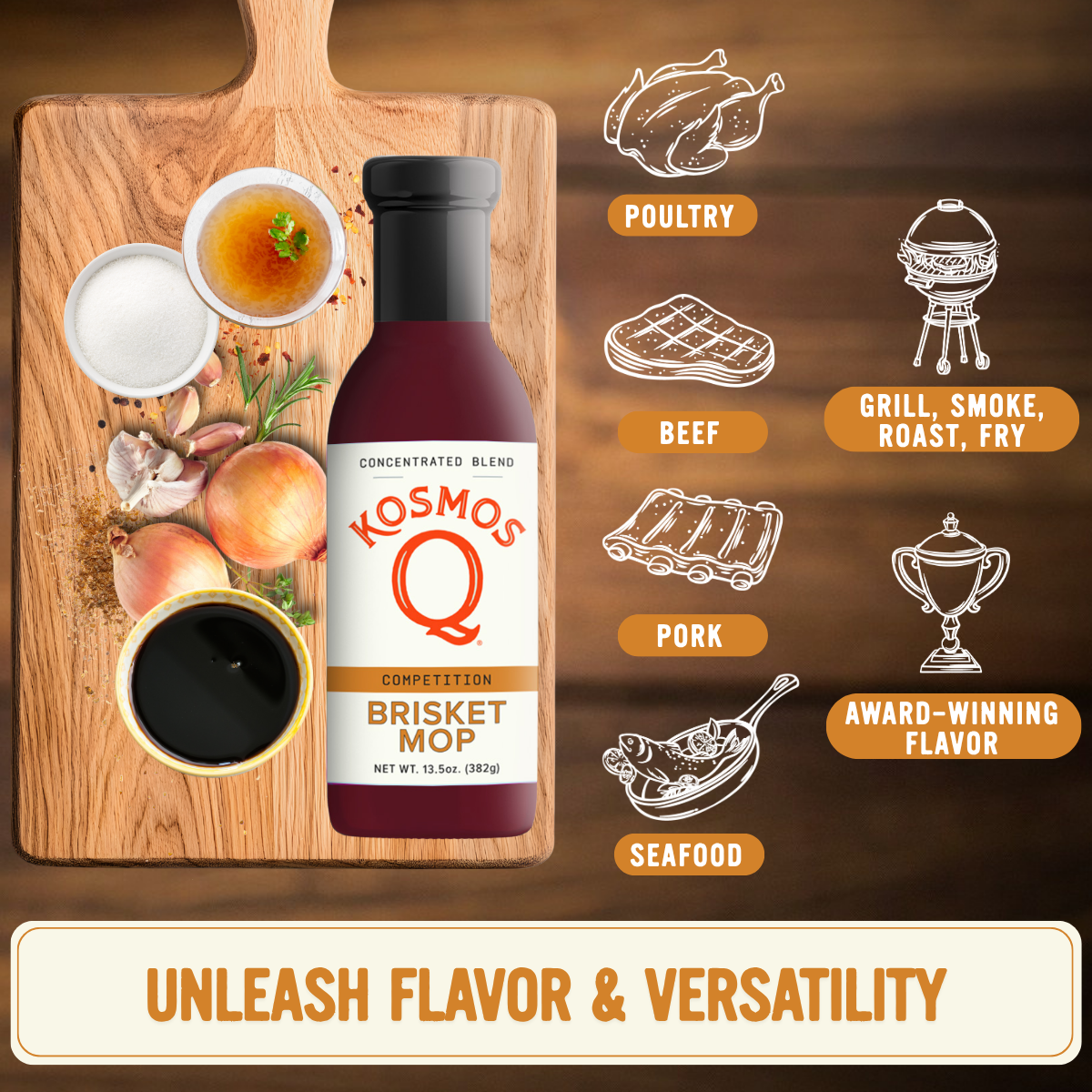 Competition Brisket Mop - Life-Changing Flavor Without Junk