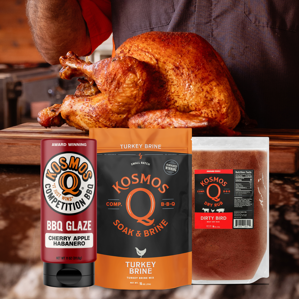 Kosmo&#39;s Q Brines and Soaks Complete Turkey Brine Kit Turkey Brine Kit - EARLY BIRD EXCLUSIVE!