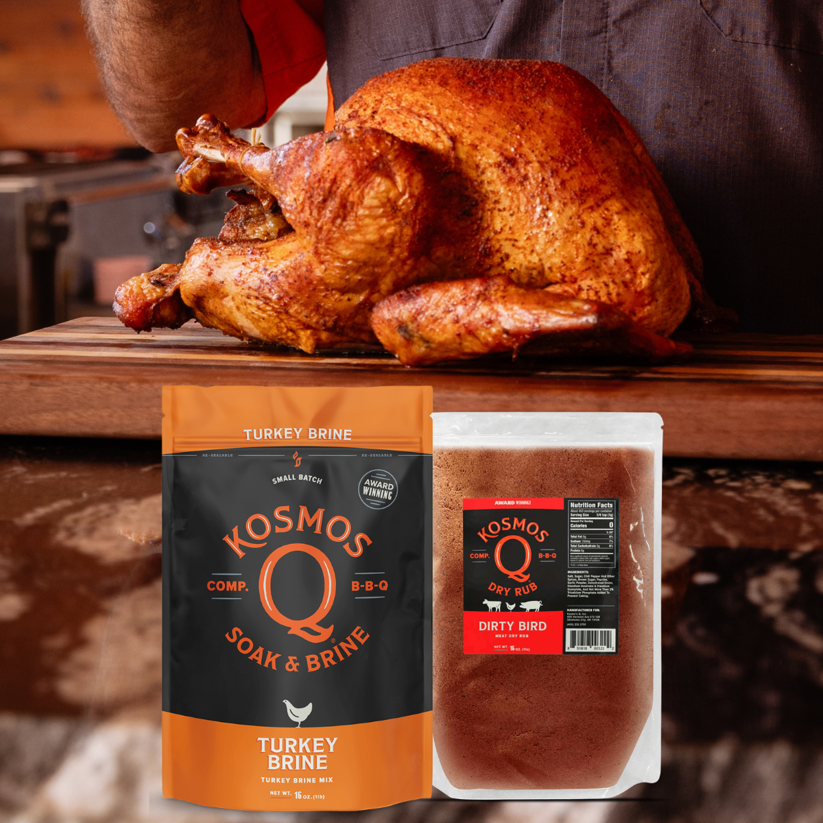 Kosmo&#39;s Q Brines and Soaks Turkey Brine Kit