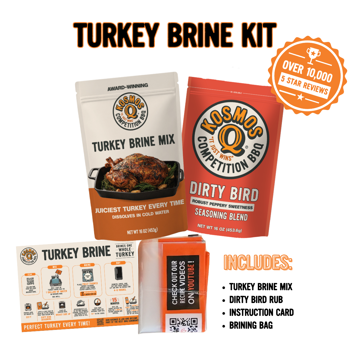Kosmo's Q Brines and Soaks Turkey Brine Kit Turkey Brine Kit