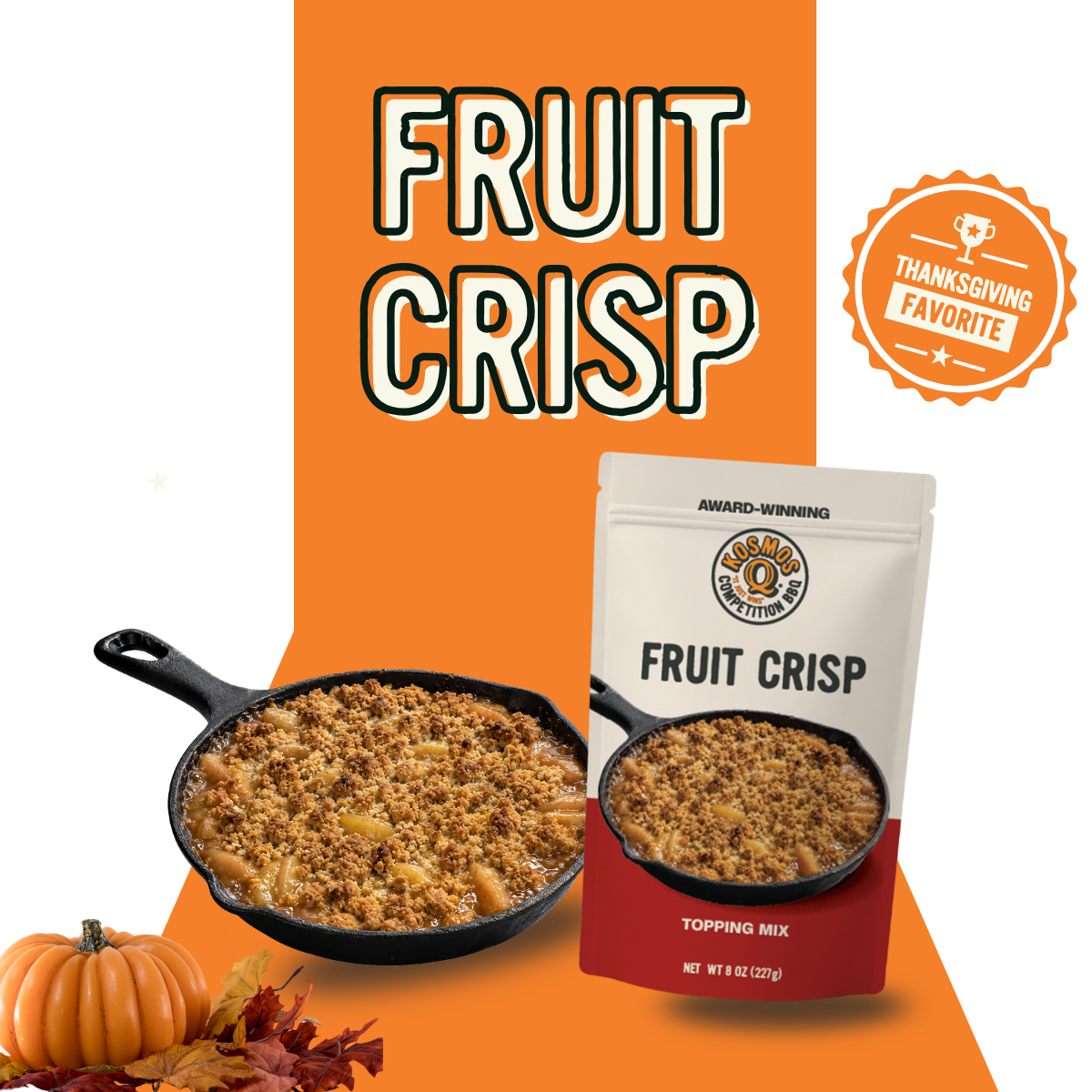 Kosmo's Q Kosmos Q Fruit Crisp Topping Mix