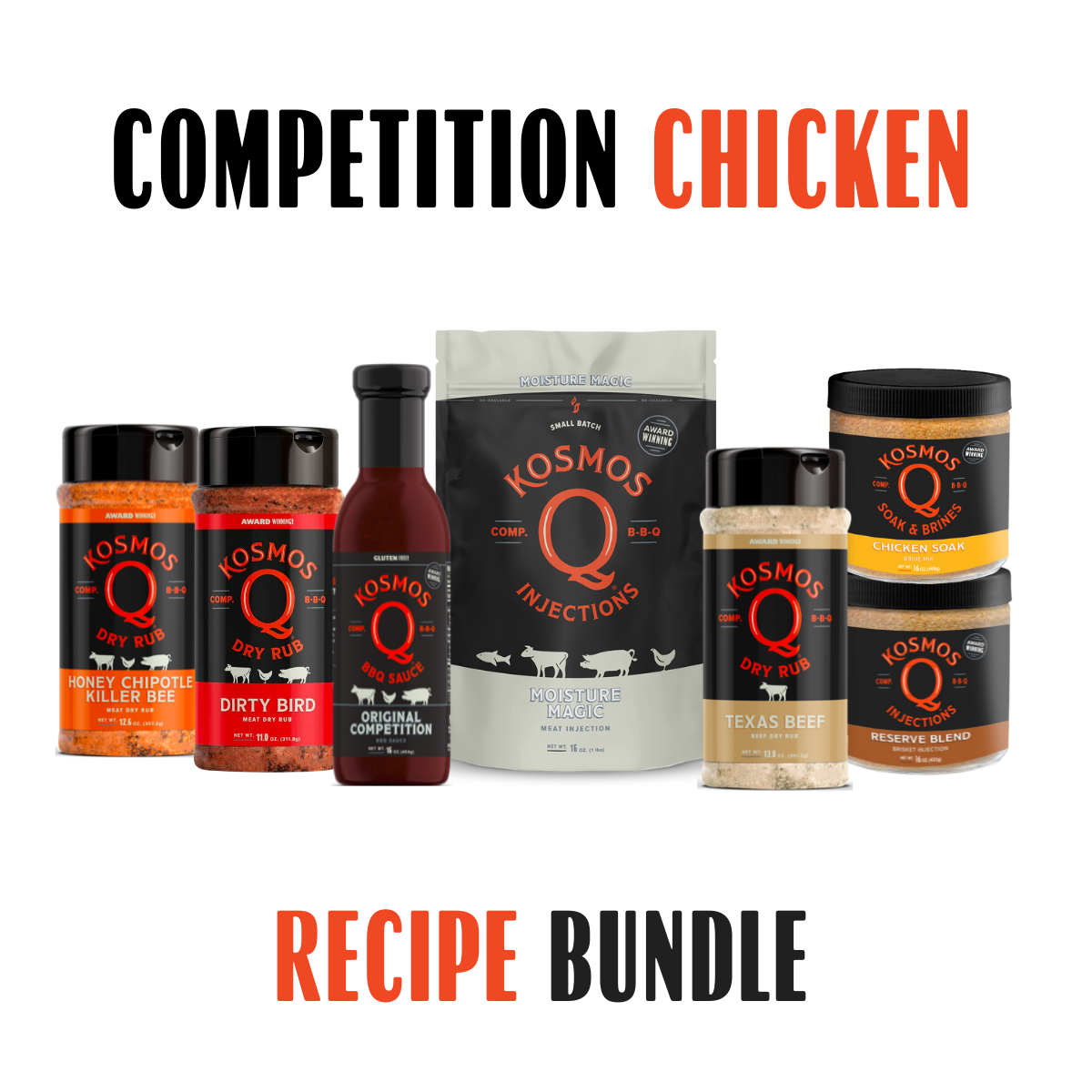 Kosmo's Q Recipe Bundles Competition Chicken Recipe Bundle