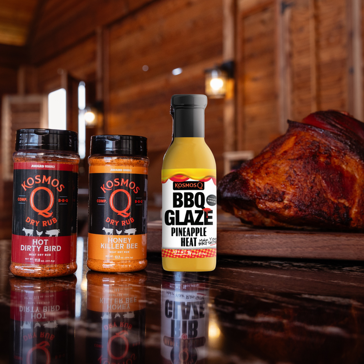 Kosmo's Q Recipe Bundles Holiday Ham Kit