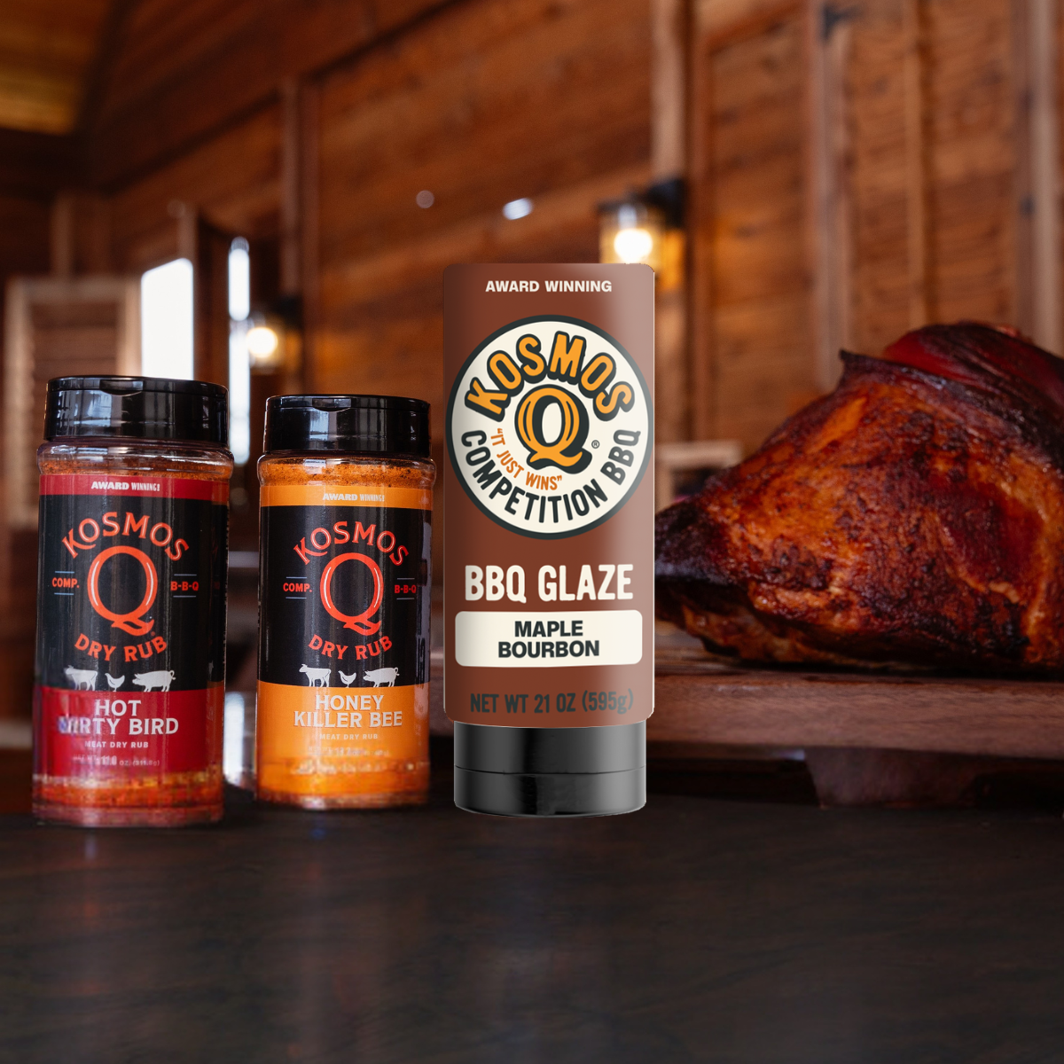 Kosmo's Q Recipe Bundles Holiday Ham Kit