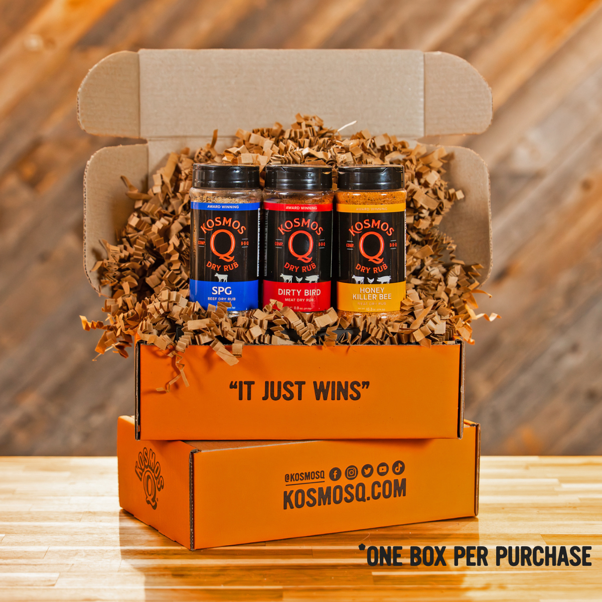 Kosmo's Q Recipe Bundles Kosmo's Smokehouse Rub Trio