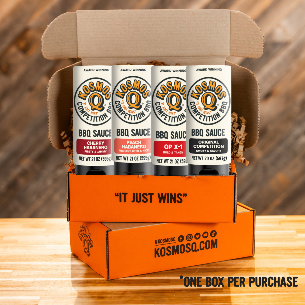 Kosmo's Q Recipe Bundles Sauce Hall of Fame Set