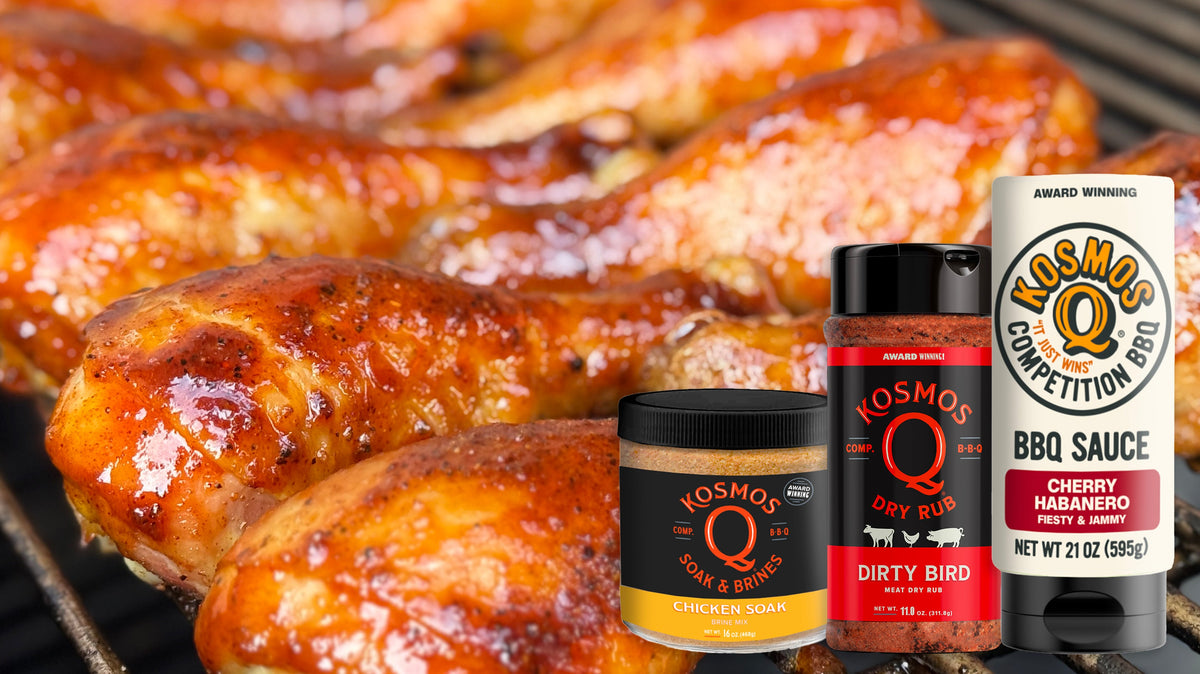 Kosmo's Q Recipe Bundles The EASIEST Chicken Legs Kit