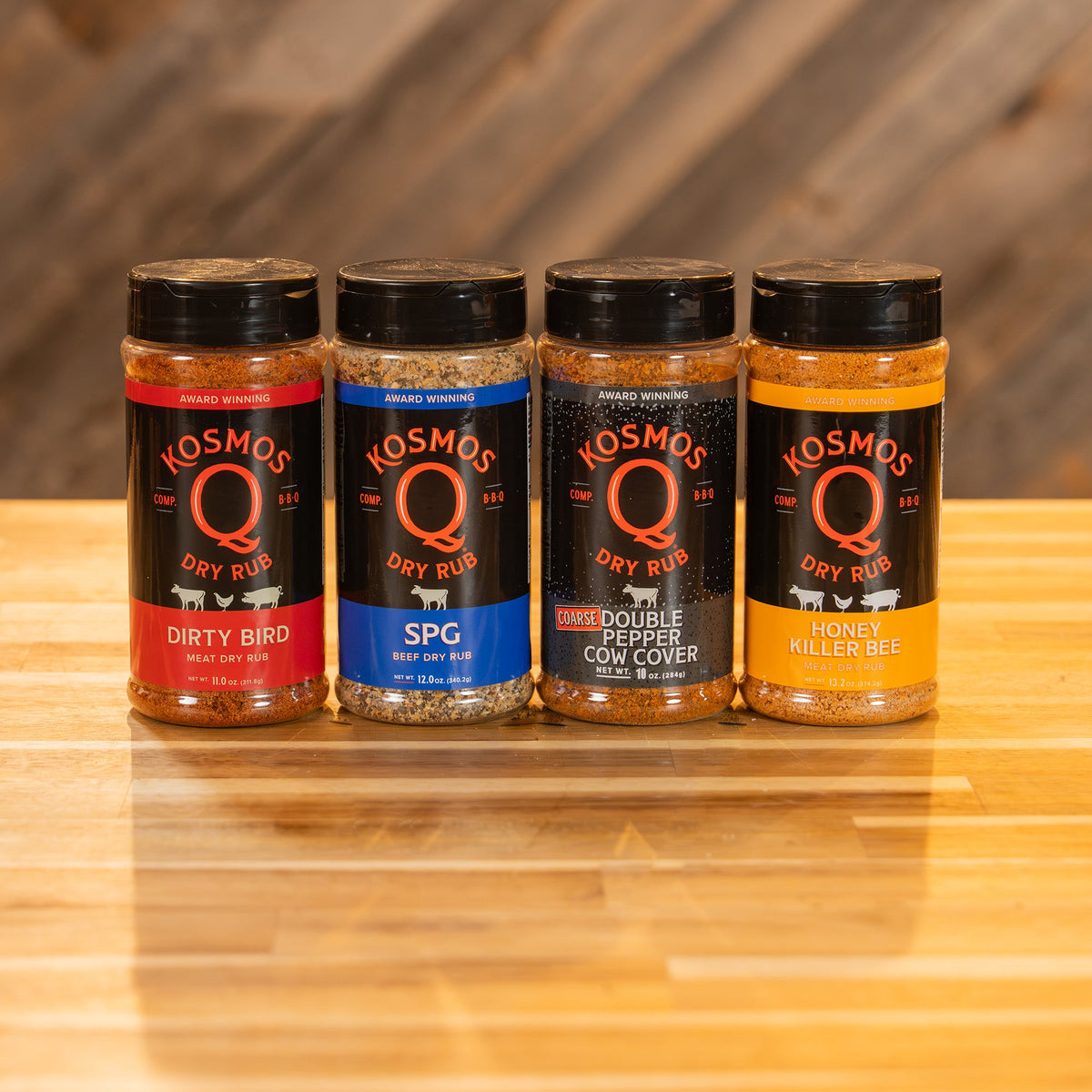 Kosmo&#39;s Q Recipe Bundles The Grillmaster’s Choice Rub Pack