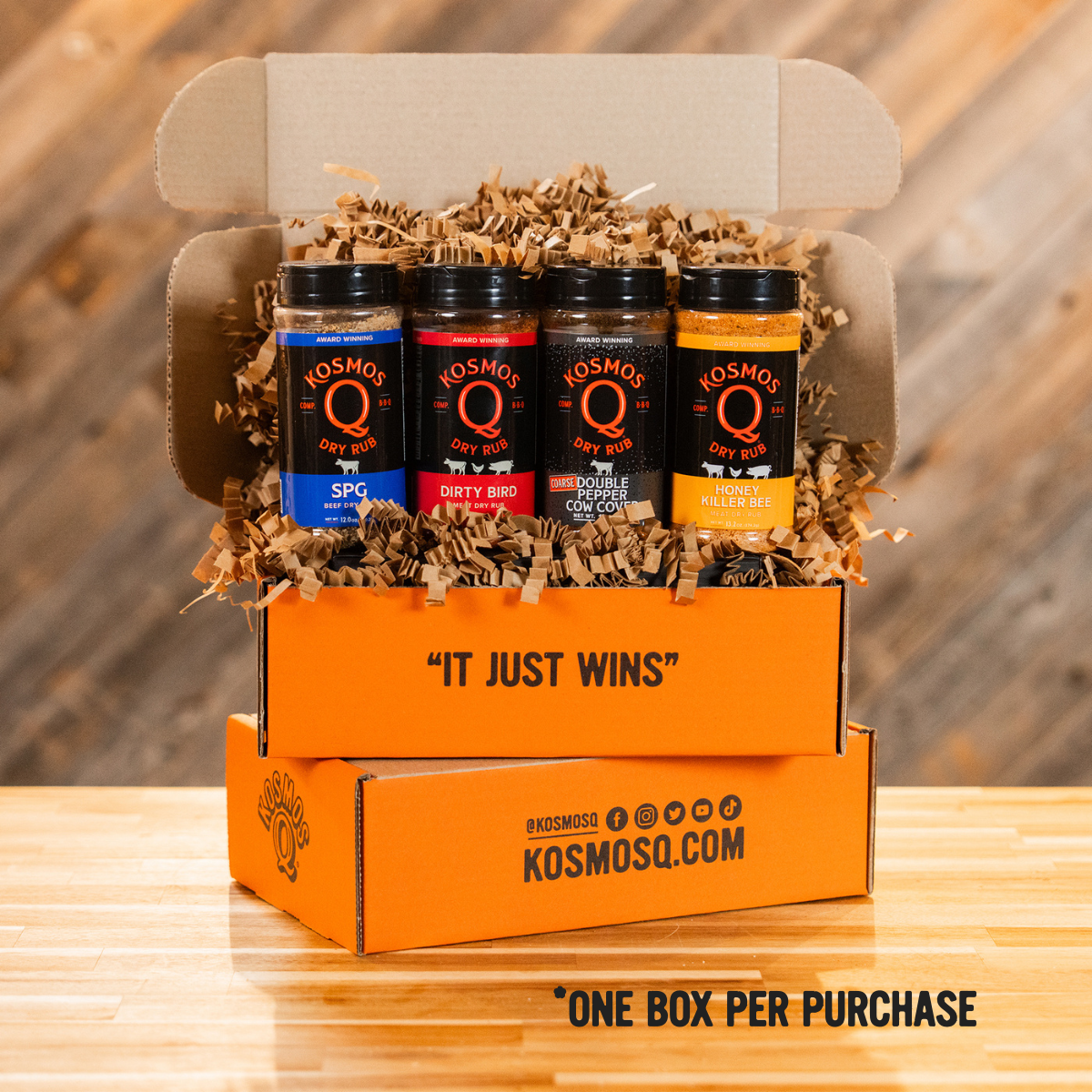Kosmo's Q Recipe Bundles The Grillmaster’s Choice Rub Pack