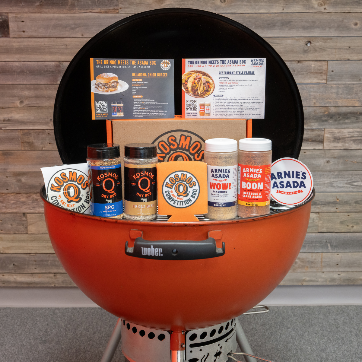 Kosmo's Q Recipe Bundles The Gringo Asada Box | Kosmos Q x ArnieTex