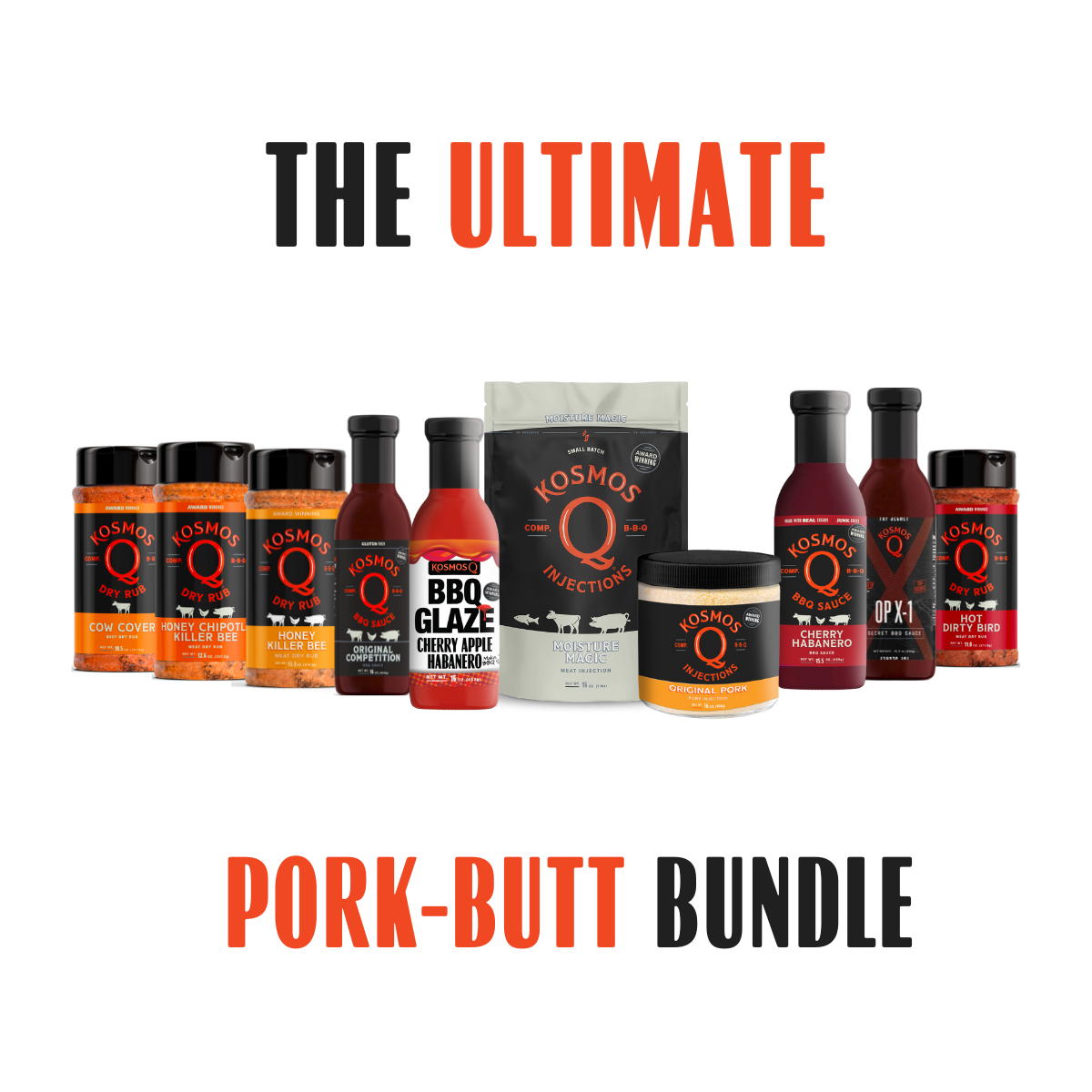 Kosmo's Q Recipe Bundles The Ultimate Pork Butt Bundle