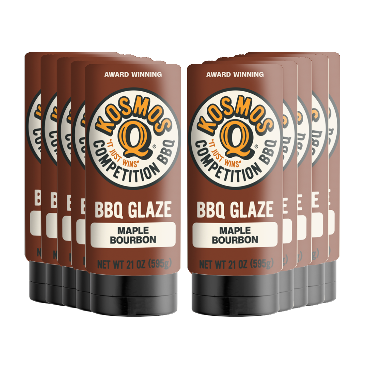 Kosmo's Q Rib Glaze™ 10 Pack Maple Bourbon BBQ Glaze