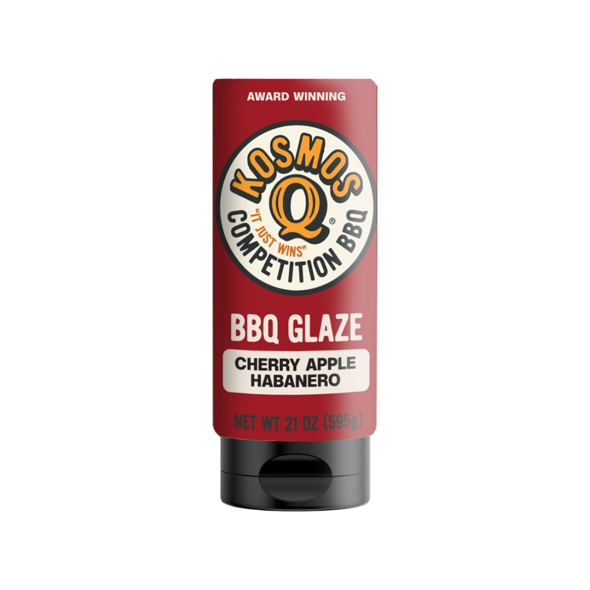 Kosmo&#39;s Q Rib Glaze™ Single Bottle Cherry Apple Habanero BBQ Glaze