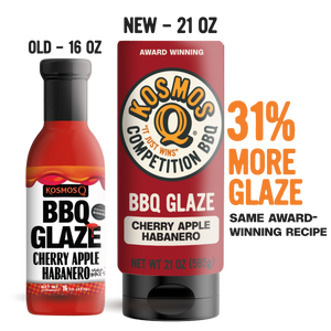 Kosmo's Q Rib Glaze™ Cherry Apple Habanero BBQ Glaze