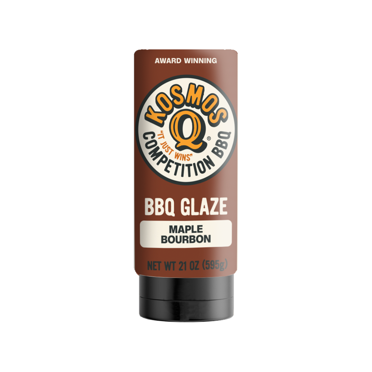 Kosmo's Q Rib Glaze™ Single Bottle Maple Bourbon BBQ Glaze