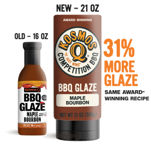 Kosmo's Q Rib Glaze™ 10 Pack Maple Bourbon BBQ Glaze