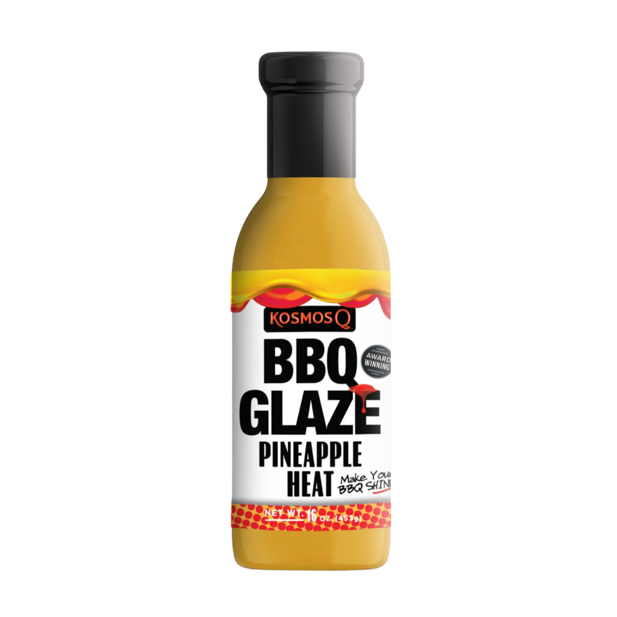 Kosmo's Q Rib Glaze™ Single Bottle Pineapple Heat BBQ Glaze™