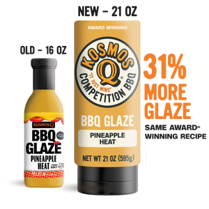 Kosmo's Q Rib Glaze™ 10 Pack Pineapple Heat BBQ Glaze