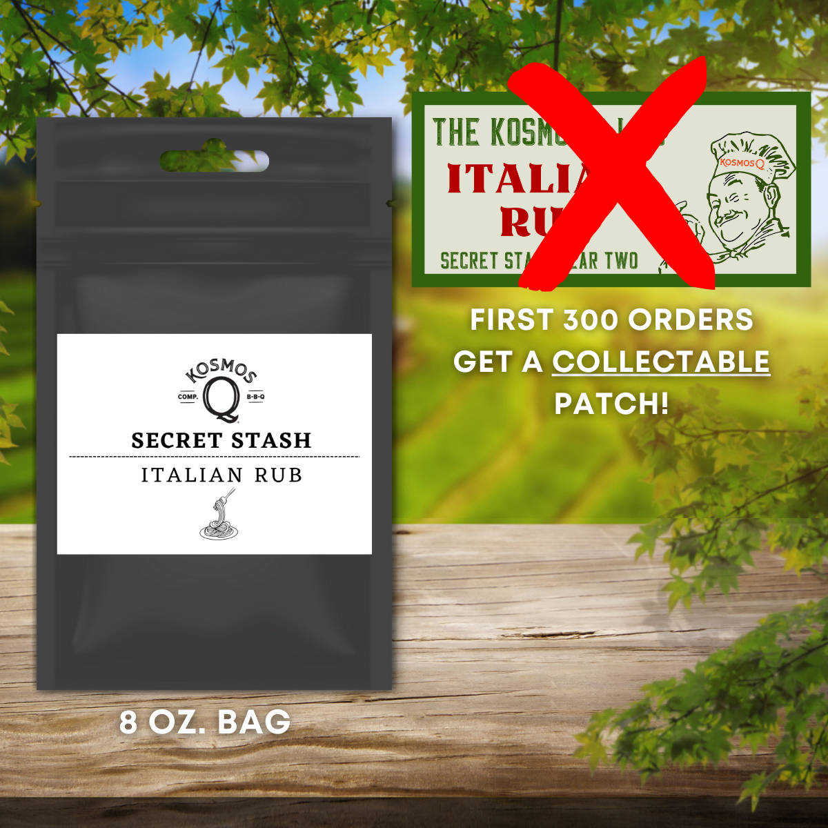 Kosmo's Q The Kosmos Q Lab Secret Stash: Italian Rub