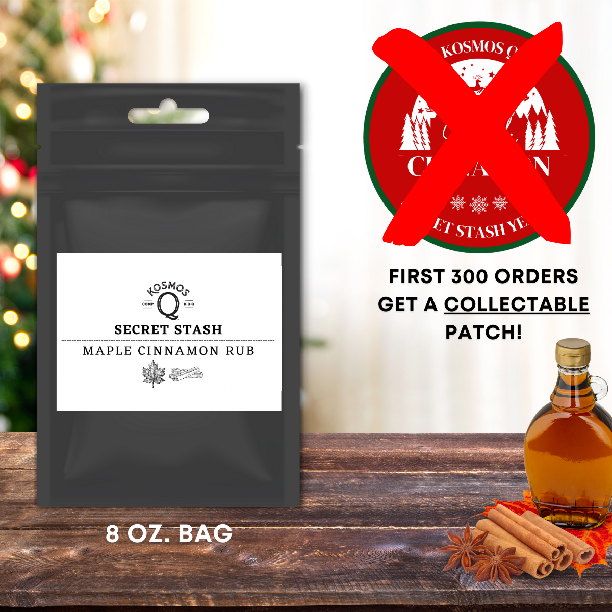 Kosmo's Q The Kosmos Q Lab Secret Stash: Maple Cinnamon