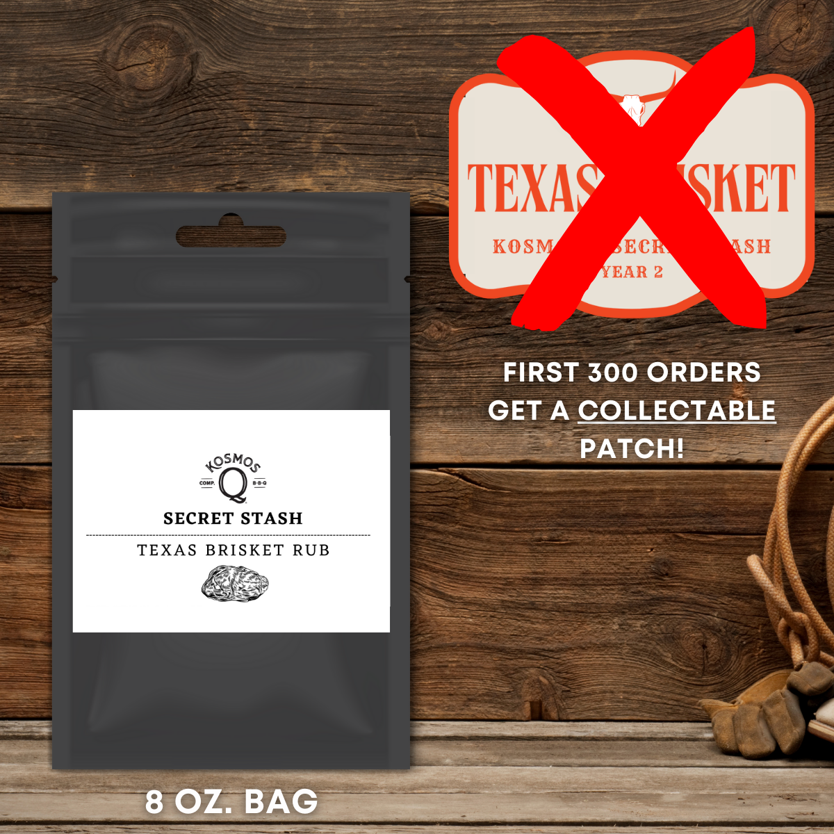 Kosmo's Q The Kosmos Q Lab Secret Stash: Texas Brisket Rub