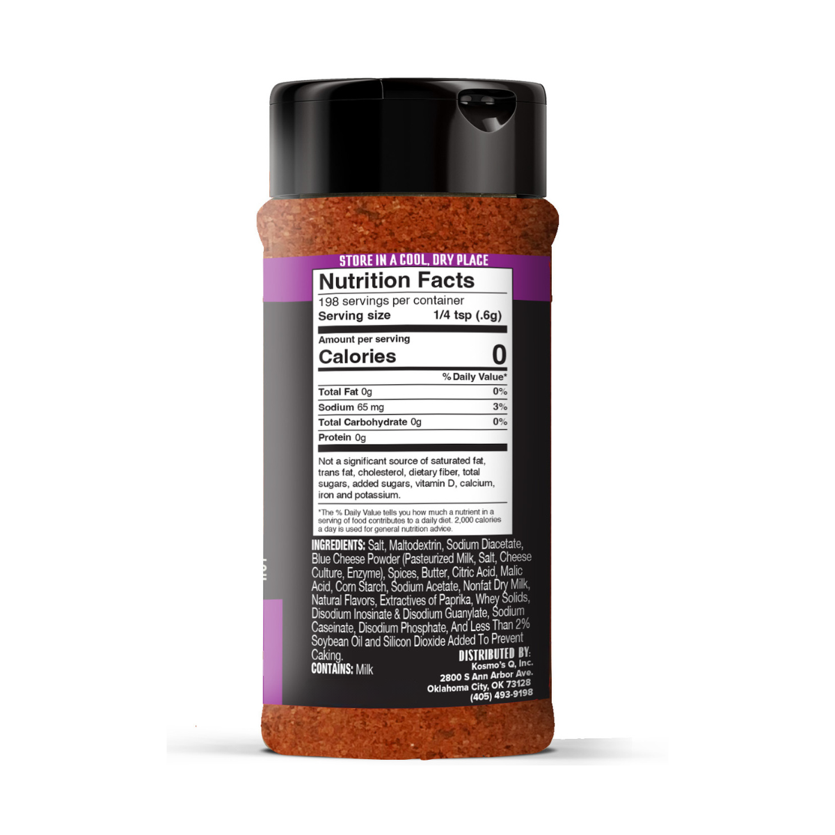 Kosmo&#39;s Q Wing Dust® Kickin&#39; Cajun Wing Seasoning