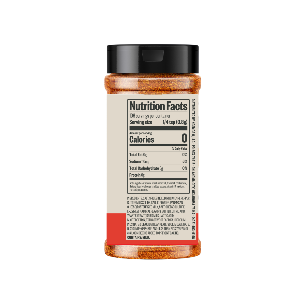 Kosmo's Q Wing Dust® Nashville Hot Wing Seasoning