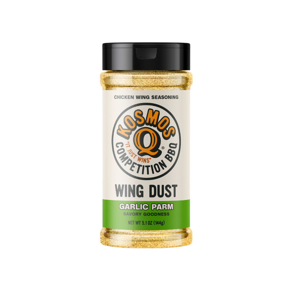 Kosmo's Q Wing Dust® Single Shaker Garlic Parm Wing Seasoning