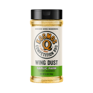 Kosmo's Q Wing Dust® Three Shakers Garlic Parm Wing Seasoning