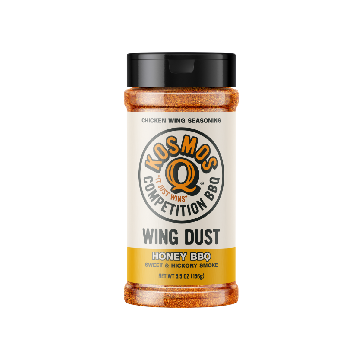 Kosmo's Q Wing Dust® Single Shaker Honey Barbecue Wing Seasoning
