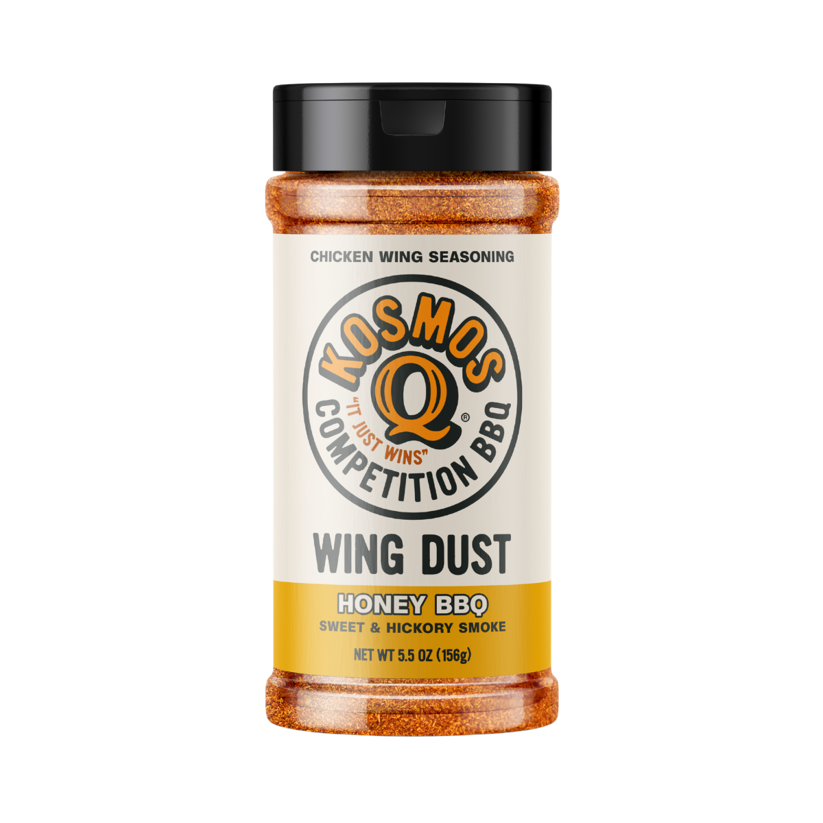 Kosmo's Q Wing Dust® Single Shaker Honey Barbecue Wing Seasoning