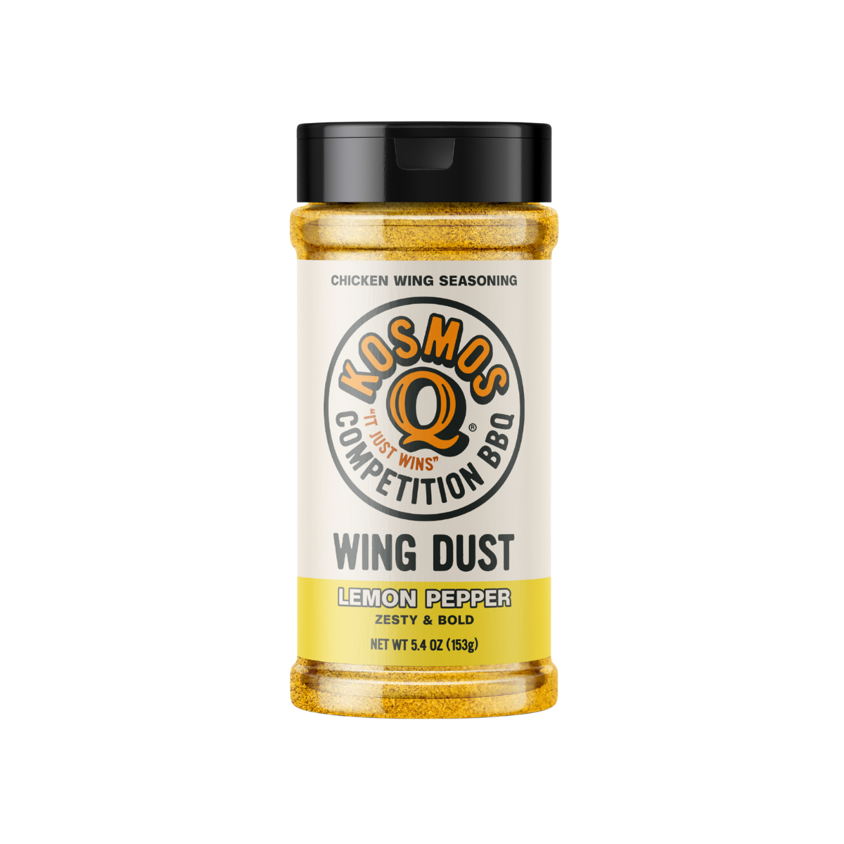 Kosmo's Q Wing Dust® Single Shaker Lemon Pepper Wing Seasoning