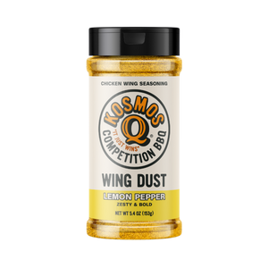Kosmo's Q Wing Dust® Three Shakers Lemon Pepper Wing Seasoning