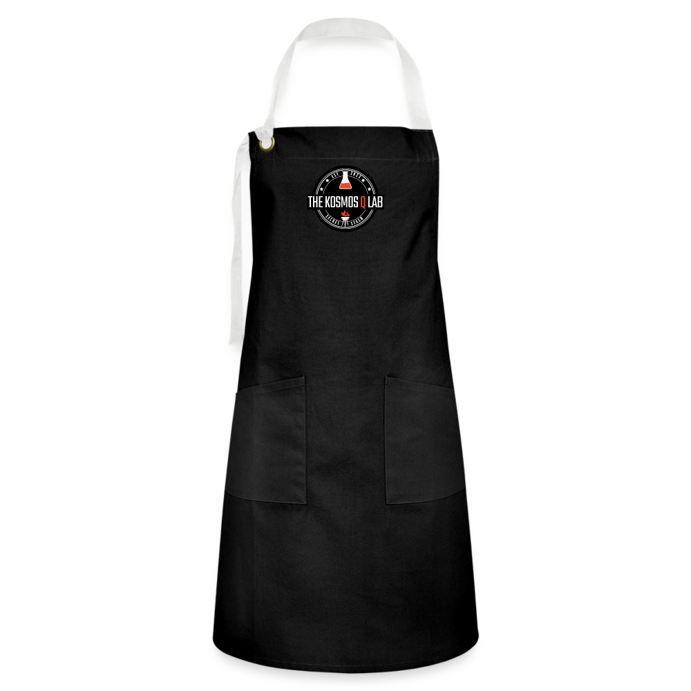 SPOD Artisan Apron | Spreadshirt 1429 black/white The Kosmos Q Lab Patch Apron