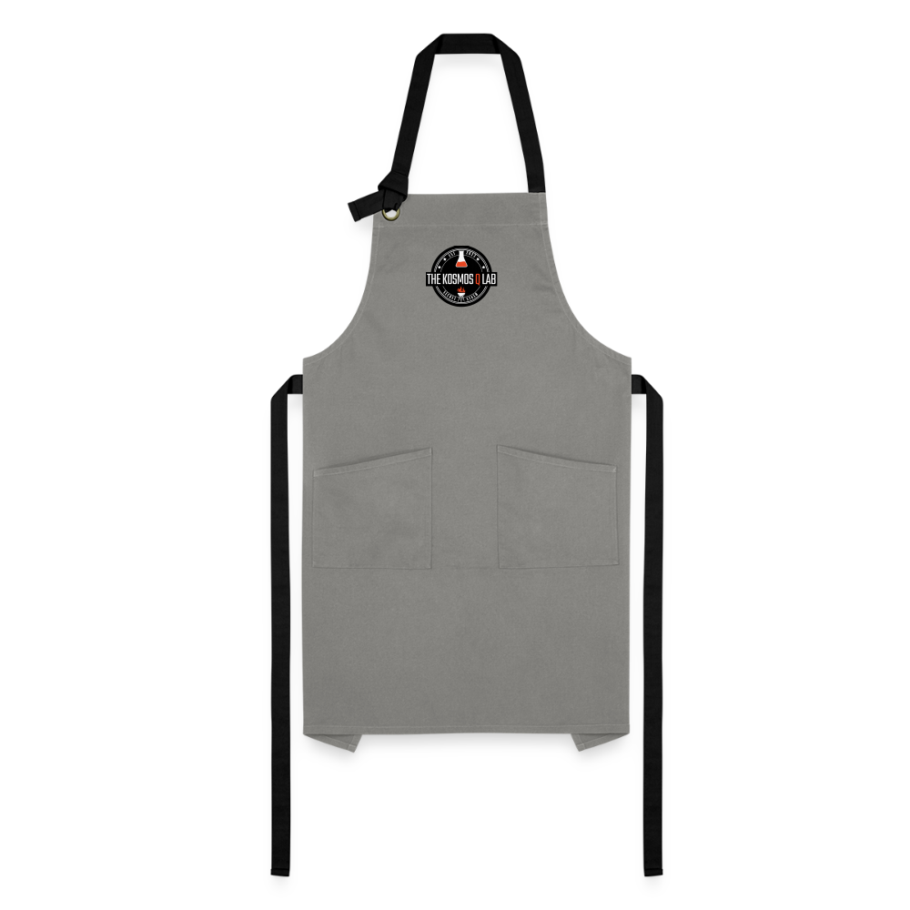 SPOD Artisan Apron | Spreadshirt 1429 gray/black The Kosmos Q Lab Patch Apron