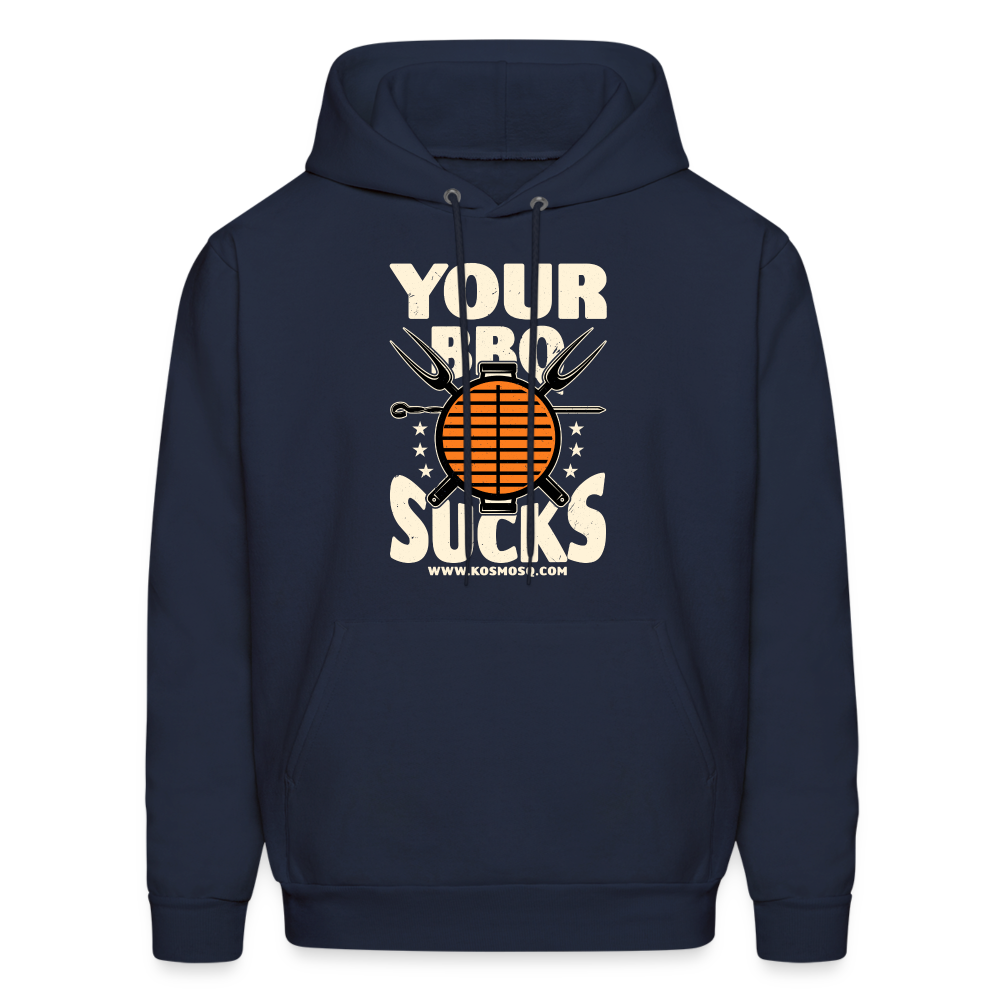 SPOD Men's Hoodie | Hanes P170 navy / S Your BBQ Sucks Hoodie