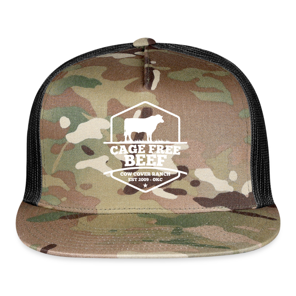 SPOD Trucker Cap MultiCam\black Cage Free Beef | Camo Trucker Cap