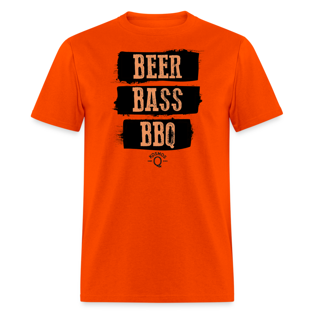 SPOD Unisex Classic T-Shirt | Fruit of the Loom 3930 orange / S BEER BASS BBQ | Kosmos Q T-Shirt