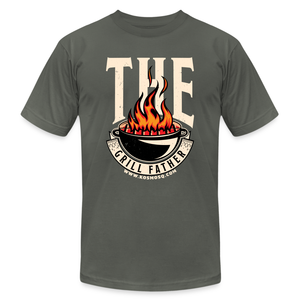SPOD Unisex Jersey T-Shirt | Bella + Canvas 3001 asphalt / S The Grill Father T Shirt