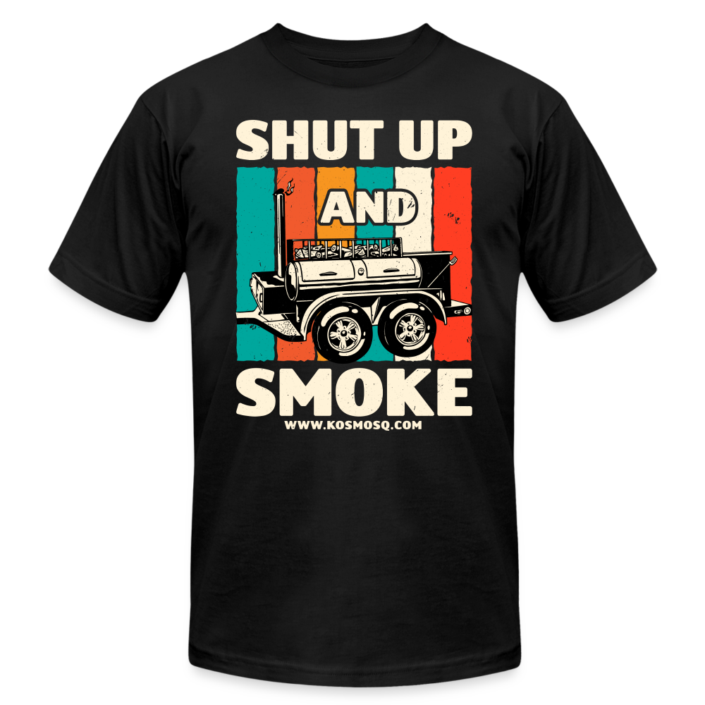 SPOD Unisex Jersey T-Shirt | Bella + Canvas 3001 black / S Shut Up and Smoke T-Shirt