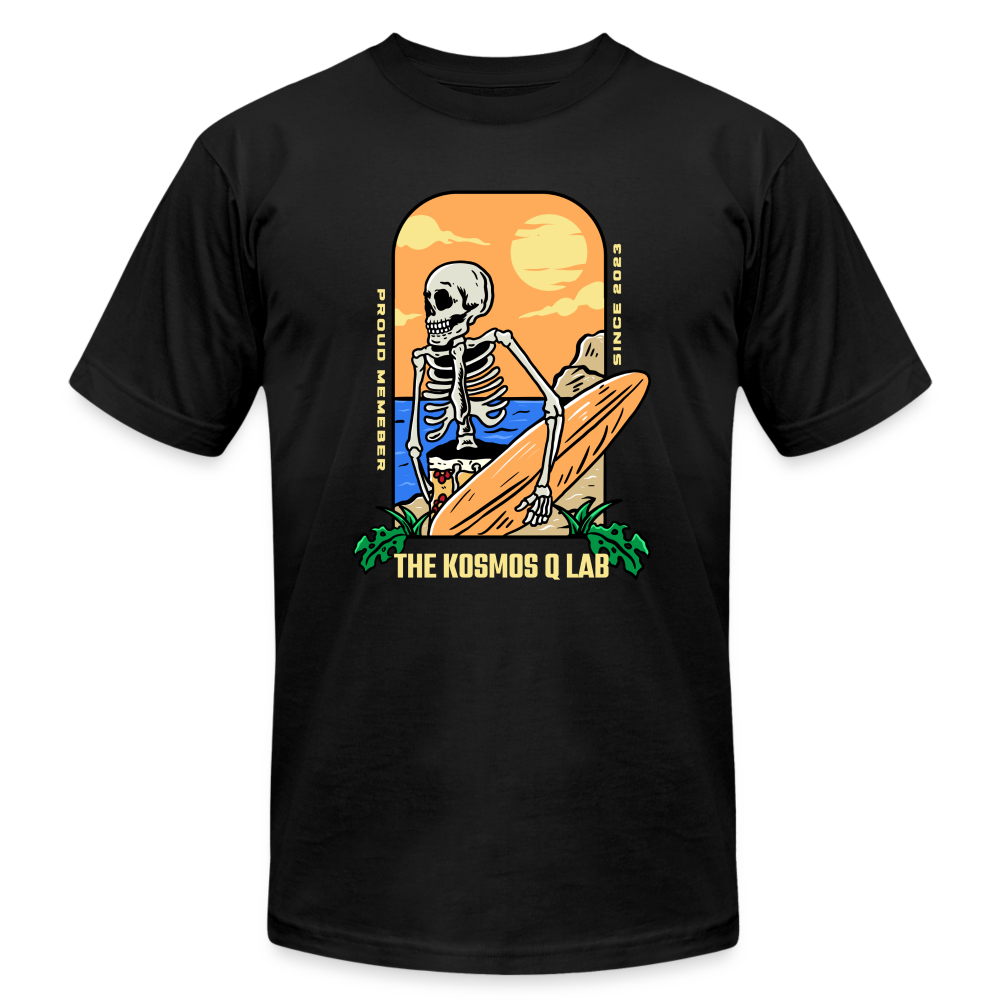 The Kosmos Q Lab Surfing Skeleton T-Shirt | LIMITED EDITION SUMMER  COLLECTION